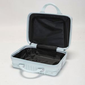 14-Inch Women's Cosmetic <b>Case</b> Zipper Closure Large Capacity ABS Mini <b>Travel</b> Bag 16-Inch Men's Hand Luggage Box Password Storage - Product Image 4