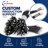 Câble assemblé Type-C mâle JST GHR 4 broches à âme en cuivre avec câblage VCC D+ D- GND pour équipement électronique OEM
