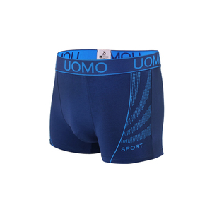 Migliore vendita globale traspirante in maglia di cotone Spandex Design classico stampa Boxer slip da uomo pantaloncini di biancheria intima per l'esportazione - Product Image 4