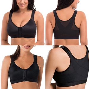 <span class=keywords><strong>Correcteur</strong></span> de posture S-5XL, soutien-gorge releveur pour femmes, nouveau soutien-gorge à dos croisé, sous-vêtements respirants, soutien-gorge de sport antichoc, veste de fitness - Product Image 6