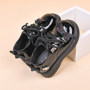 Meisjesmode Joker Princess schoenen voor lente 2026, zachte zool, waterdicht, antislip, vetersluiting, geschikt voor alle seizoenen - Product Image 4