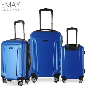 מותאם אישית לוגו Carryon 3PCS סט מזוודות שילוב מנעול Maletas דה Viaje מזוודות מקרה