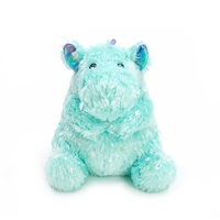 Jouet en peluche dragon volant avec logo personnalisé, paillettes brillantes et sequins