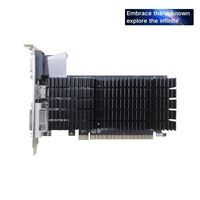 Carte graphique PC Radeon R5 220 1 Go DDR3 64 bits à profil bas avec radiateur – Nouveauté en gros