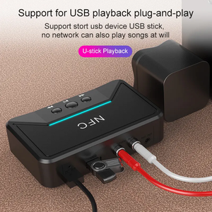 <span class=keywords><strong>Receptor</strong></span> de Audio Digital BT200 con <span class=keywords><strong>Bluetooth</strong></span> <span class=keywords><strong>5.0</strong></span>, NFC, Cable P2 y RCA - Product Image 3
