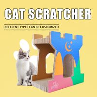 Offres Spéciales jouet de jeu de chat en carton ondulé Scratch Board Premium Material pour le plaisir des félins