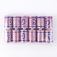 Hilo de Coser Pequeño de Poliéster 100% de Nigeria, Teñido en Fábrica MH, 40S/2 32g/tubo, con Tubo Blanco, Venta al por Mayor