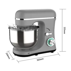 Household Kitchen Multifunction Dough Electric Cake Aid Machines Stand Food Mixers Heavy Duty Stand Mixer for Bakery