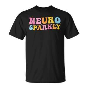 Camiseta Neuro Sparkly Neurodiversity Adhd Awareness Groovy - Product Image 1