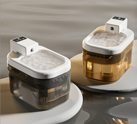 Fontaine à eau automatique rechargeable pour chat, écologique, en plastique, style bouteille, étanche, bol à eau pour animaux de compagnie