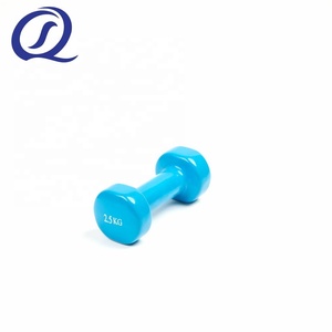 <span class=keywords><strong>Maison</strong></span> D'entraînement de Gymnastique Coloré Hexagonal Enduit De Vinyle Haltère En Fonte - Product Image 5