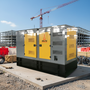 Generadores Cummings Perkins de 20-1200kW 200-1000kVA Silenciosos en Contenedor Abierto con Remolque, 4/6/12 Cilindros - Product Image 3