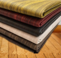 Feuille de cuir synthétique en PU à motif bois, grain Rexine, pour décoration et sous-plat
