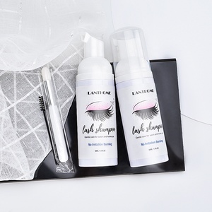 Venta al por mayor, Lash lavado limpiador espuma de visón pestañas falsas champú de extensión de pestañas limpiador con cepillo - Product Image 5