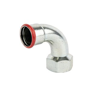 <span class=keywords><strong>Coude</strong></span> à 90 degrés fileté en acier au carbone Q235 EN10305-3, galvanisé, populaire en Chine - Product Image 3