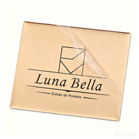 Étiquettes autocollantes personnalisées en papier brillant avec texture métallique en aluminium gaufré de luxe pour flacon de parfum