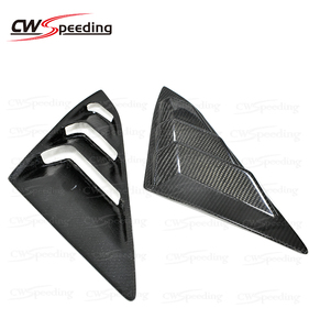2016-2017 Tendine Parasole Laterali in Fibra di Carbonio per Finestrino Posteriore per Kit Carrozzeria HONDA CIVIC X 10a Generazione - Product Image 4