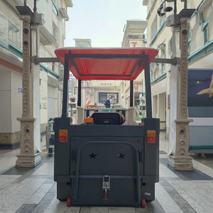 Cophilo Elektrische Geborstelde Vloerreinigingsmachine Ride-On Batterij Werkende Bezem Weg Vegen Vloer Vacuümveegmachine - Product Image 5