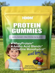 OEM Imaginez de devenir plus fort tout en vous délectant de chaque bouchée : les gommes protéinées au whey rendent le fitness délicieusement simple - Product Image 3