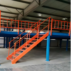 Công Nghiệp Nhiệm Vụ Nặng Nề Đa-<span class=keywords><strong>Tier</strong></span> Giá Thép Đa Cấp Kệ Kho Giá Thép Nền Tảng Tầng Lửng Cho Kho - Product Image 5