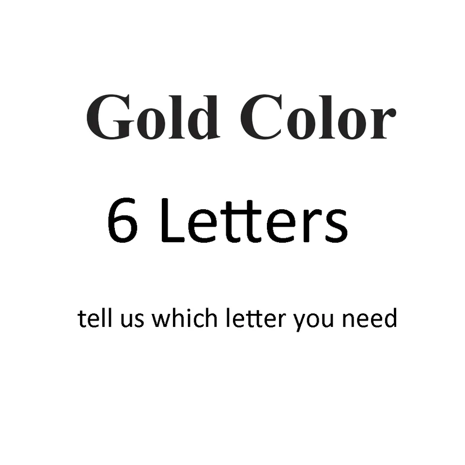 Gold 6 Letters