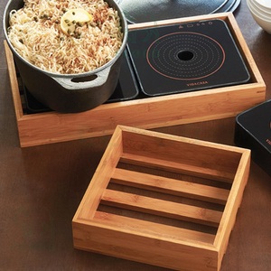 Organic Bamboo Bread <b>Basket</b> Good Quality Storage <b>Basket</b> Multifunctional Kitchen <b>Food</b> Storage Bin - Product Image 6