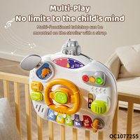 Jouet d'apprentissage précoce Coordination œil-main B/o Simulation électrique conduite en plastique bébé volant occupé conseil Montessori jouets