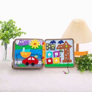 Libro Sensorial de Fieltro con Diseño de Ciervo 3D para Niños de 3 a 6 Años, Precio de Fábrica y Gran Venta - Product Image 2