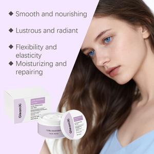 <span class=keywords><strong>Masque</strong></span> capillaire hydratant et adoucissant à marque privée pour soins quotidiens – Améliore les <span class=keywords><strong>cheveux</strong></span> secs/frisés, lisse et répare - Product Image 4