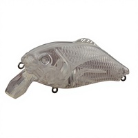 Leurre de pêche crankbait vierge en plastique G59, 7,8 cm, 15,0 g, sans hameçon, couleur changeante, vente en gros
