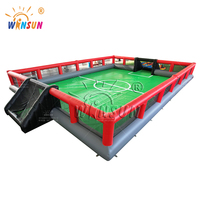Parcours d'obstacles gonflable WINSUN CE en PVC avec terrain de sport pour enfants, jeu interactif extérieur ignifuge et sans plomb pour fête d'anniversaire