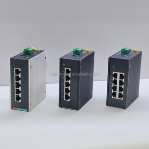 DIN Rail Mini Type Aluminum Alloy Enclosure 6KV Surge Protection IP40 5 Ports 10/100Mbps Unmanaged Industrial Ethernet <b>Switch</b> - Product Image 5