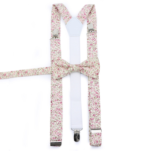 Conjuntos de <span class=keywords><strong>Tirantes</strong></span> <span class=keywords><strong>y</strong></span> Corbatas de Lazo de Algodón Floral Verde Salvia para Hombres, Mujeres <span class=keywords><strong>y</strong></span> Niños, <span class=keywords><strong>Tirantes</strong></span> Ajustables para Pantalones, Accesorio para Faldas de Niña, Regalo - Product Image 5
