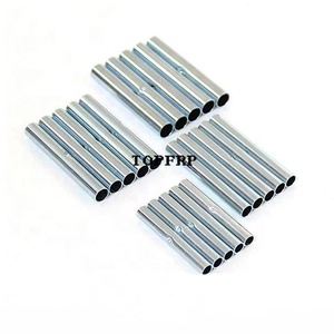 Galvanized Joint Connecting Sleeve Fiberglass Tent <b>Pole</b> Ferrule - Product Image 1