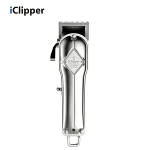 IClipper-K11 כל-מתכת גוזז עבור סלון מקצועי מכונה תספורת חשמלי אלחוטי שיער קוצץ