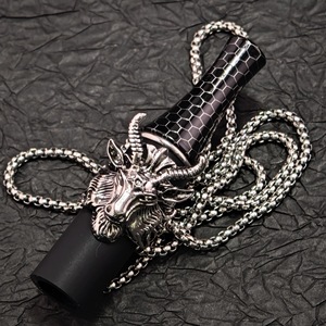 Boquilla de Metal con Diseño de Calavera Gótica para Hookah, Puntas Individuales Premium para Shisha, Regalo - Product Image 3