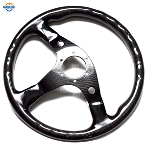 אוניברסלי מרוצי ספורט הגה 340mm שטוח צלחת 6 בורג סיבי פחמן הגה - Product Image 4