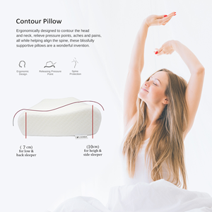 Châu Á nóng bán nhà máy giá rẻ bán buôn gối B hình dạng bộ nhớ bọt gối - Product Image 5