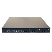 6 SFP 10GbE 6 NIC RJ45 appareil de pare-feu de sécurité réseau Intel X99 C612 Xeon E5 V3/V4 1U Rack PC industriel