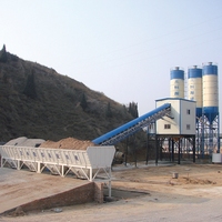 Centrale à béton HZS90 avec silo à ciment pour projets de construction