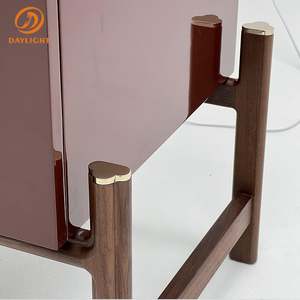 Armoire à vin moderne de luxe en acier inoxydable, casier multifonctionnel rouge pour la cuisine, marque Daylight, Vin-wc005 - Product Image 2