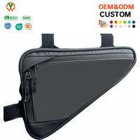 Sac de rangement étanche pour cadre de vélo OEM, pochette triangulaire pour vélos, sac de tube supérieur, accessoires pour outils de vélo