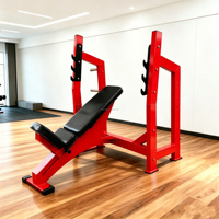Équipement de musculation pour salle de sport commerciale, banc de musculation inclinable multifonctionnel réglable