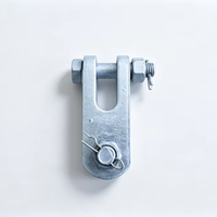 Prix usine – Quincaillerie de ligne aérienne galvanisée à chaud : Plaque de suspension en Z à angle droit et Clevis de suspension