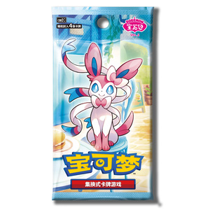 Chất liệu giấy đích thực pokemoned Art TCG thẻ Booster box hộp bất ngờ eevee evolutions Gói Đá quý Vol 2 Bộ Quà Tặng Thẻ giao dịch - Product Image 1