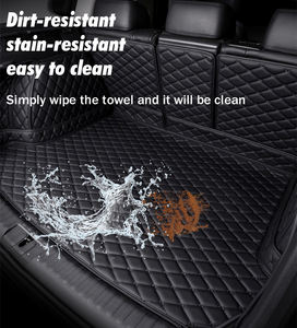 Tapete para Maletero de Coche para Hyundai <span class=keywords><strong>Santa</strong></span> <span class=keywords><strong>Fe</strong></span> de Cinco Asientos <span class=keywords><strong>2013</strong></span>, Alfombrilla de Carga, Accesorios Interiores, Cubierta Completa de Maletero - Product Image 4