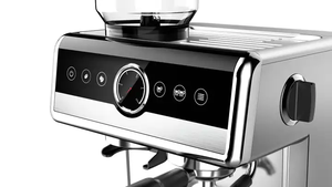Machine à café expresso intelligente à commande de température, en acier inoxydable, du grain à la tasse, à une touche - Product Image 5