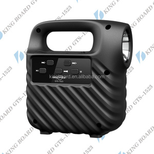 GTS Không Dây Di Động Ngoài Trời Bt Loa Với FM Radio Và Đèn Pin Ánh Sáng 3 Inch GTS-1523 Nhà Máy Giá Bán Buôn OEM - Product Image 3