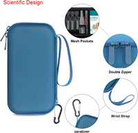 Estuche de Herramientas de EVA Duradero y Ligero con Cierre, Impermeable, para Accesorios Médicos, Viajes y Organización del Hogar
