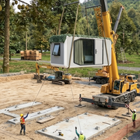 Maisonnette de jardin modulaire haut de gamme en métal sculpté, certifiée AS Classe 1a, pour bureau ou studio, idéale pour l'Australie